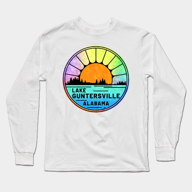 Lake Guntersville Alabama Long Sleeve T-Shirt by TravelTime